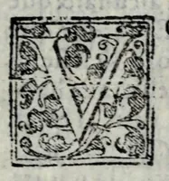 An illustration from La libraria del Doni fiorentino; nella quale sono scritti tutti gli autori volgari, con cento discorsi sopra quelli; tutte le tradottioni fatte dall'altre lingue nella nostra, & vna tauola generale, come si costuma fra librari.. (1551)