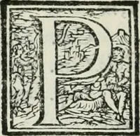 An illustration from L'alitinonfo di m. Gasparo Scaruffi Regiano, per fare ragione, et concordanza d'oro, e d'argento : che seruirà in vniuersale; tanto per prouedere à gli infiniti abusi del tosare, et guastare monete; quanto per regolare ogni sorte di pagamenti, et ridurre anco tutto il mondo ad vna sola moneta (1582)
