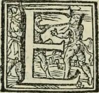 An illustration from L'alitinonfo di m. Gasparo Scaruffi Regiano, per fare ragione, et concordanza d'oro, e d'argento : che seruirà in vniuersale; tanto per prouedere à gli infiniti abusi del tosare, et guastare monete; quanto per regolare ogni sorte di pagamenti, et ridurre anco tutto il mondo ad vna sola moneta (1582)