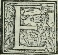 An illustration from L'alitinonfo di m. Gasparo Scaruffi Regiano, per fare ragione, et concordanza d'oro, e d'argento : che seruirà in vniuersale; tanto per prouedere à gli infiniti abusi del tosare, et guastare monete; quanto per regolare ogni sorte di pagamenti, et ridurre anco tutto il mondo ad vna sola moneta (1582)