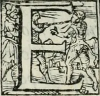 An illustration from L'alitinonfo di m. Gasparo Scaruffi Regiano, per fare ragione, et concordanza d'oro, e d'argento : che seruirà in vniuersale; tanto per prouedere à gli infiniti abusi del tosare, et guastare monete; quanto per regolare ogni sorte di pagamenti, et ridurre anco tutto il mondo ad vna sola moneta (1582)