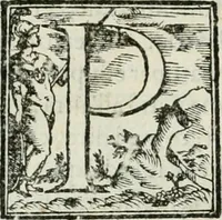 An illustration from L'alitinonfo di m. Gasparo Scaruffi Regiano, per fare ragione, et concordanza d'oro, e d'argento : che seruirà in vniuersale; tanto per prouedere à gli infiniti abusi del tosare, et guastare monete; quanto per regolare ogni sorte di pagamenti, et ridurre anco tutto il mondo ad vna sola moneta (1582)