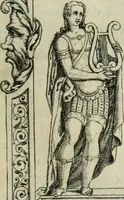 An illustration from L'alitinonfo di m. Gasparo Scaruffi Regiano, per fare ragione, et concordanza d'oro, e d'argento : che seruirà in vniuersale; tanto per prouedere à gli infiniti abusi del tosare, et guastare monete; quanto per regolare ogni sorte di pagamenti, et ridurre anco tutto il mondo ad vna sola moneta (1582)
