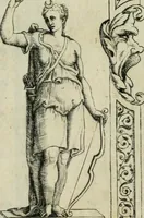 An illustration from L'alitinonfo di m. Gasparo Scaruffi Regiano, per fare ragione, et concordanza d'oro, e d'argento : che seruirà in vniuersale; tanto per prouedere à gli infiniti abusi del tosare, et guastare monete; quanto per regolare ogni sorte di pagamenti, et ridurre anco tutto il mondo ad vna sola moneta (1582)