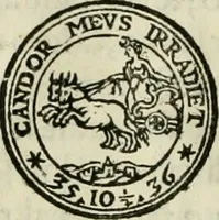 Picture 29 of 64 from L'alitinonfo di m. Gasparo Scaruffi Regiano, per fare ragione, et concordanza d'oro, e d'argento : che seruirà in vniuersale; tanto per prouedere à gli infiniti abusi del tosare, et guastare monete; quanto per regolare ogni sorte di pagamenti, et ridurre anco tutto il mondo ad vna sola moneta (1582), leaf 49