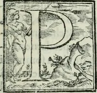 An illustration from L'alitinonfo di m. Gasparo Scaruffi Regiano, per fare ragione, et concordanza d'oro, e d'argento : che seruirà in vniuersale; tanto per prouedere à gli infiniti abusi del tosare, et guastare monete; quanto per regolare ogni sorte di pagamenti, et ridurre anco tutto il mondo ad vna sola moneta (1582)