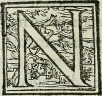 An illustration from L'alitinonfo di m. Gasparo Scaruffi Regiano, per fare ragione, et concordanza d'oro, e d'argento : che seruirà in vniuersale; tanto per prouedere à gli infiniti abusi del tosare, et guastare monete; quanto per regolare ogni sorte di pagamenti, et ridurre anco tutto il mondo ad vna sola moneta (1582)