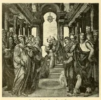 Picture 5 of 18 from La madonna; Svolgimento artistico delle rappresentazioni della vergine; (1900), leaf 142