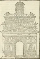 Picture 17 of 30 from La magnifica et trivmphale entrata del Christianiss. re di Francia Henrico secondo di questo nome fatta nella nobile & antiqua Città di Lyone à luy & à la sua serenissima consorte Chaterina alli 21. di septemb. 1548 : colla particulare descritione della commedia che fece recitare la Natione Fiorentina a richiesta di sua Maesta Christianissima (1549), leaf 61