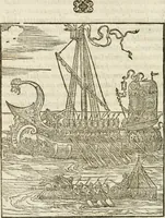 Picture 26 of 30 from La magnifica et trivmphale entrata del Christianiss. re di Francia Henrico secondo di questo nome fatta nella nobile & antiqua Città di Lyone à luy & à la sua serenissima consorte Chaterina alli 21. di septemb. 1548 : colla particulare descritione della commedia che fece recitare la Natione Fiorentina a richiesta di sua Maesta Christianissima (1549), leaf 89