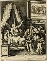 Picture 29 of 41 from La maniere de se bien preparer a la mort par des considerations sur la cene, la passion, & la mort de Jesus-Christ : avec de trés-belles estampes emblematiques (1700), leaf 113