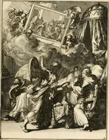 Picture 5 of 41 from La maniere de se bien preparer a la mort par des considerations sur la cene, la passion, & la mort de Jesus-Christ : avec de trés-belles estampes emblematiques (1700), leaf 38