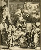 Picture 16 of 41 from La maniere de se bien preparer a la mort par des considerations sur la cene, la passion, & la mort de Jesus-Christ : avec de trés-belles estampes emblematiques (1700), leaf 71