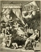 Picture 20 of 41 from La maniere de se bien preparer a la mort par des considerations sur la cene, la passion, & la mort de Jesus-Christ : avec de trés-belles estampes emblematiques (1700), leaf 86