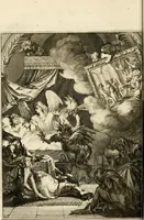 An illustration from La maniere de se bien preparer a la mort par des considerations sur la cene, la passion, & la mort de Jesus-Christ : avec de trés-belles estampes emblematiques (1700)
