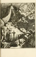 An illustration from La maniere de se bien preparer a la mort par des considerations sur la cene, la passion, & la mort de Jesus-Christ : avec de trés-belles estampes emblematiques (1700)