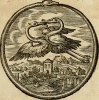 An illustration from La maniére de bien penser dans les ouvrages d'esprit. : Dialogues (1687)