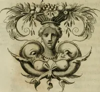 An illustration from La maniére de bien penser dans les ouvrages d'esprit. : Dialogues (1687)
