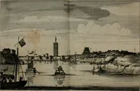 An illustration from L'ambassade de la Compagnie orientale des Provinces Unies vers l'empereur de la Chine, ou grand cam de Tartarie, faite par les Srs. Pierre de Goyer, & Jacob de Keyser (1665)
