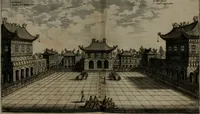 An illustration from L'ambassade de la Compagnie orientale des Provinces Unies vers l'empereur de la Chine, ou grand cam de Tartarie, faite par les Srs. Pierre de Goyer, & Jacob de Keyser (1665)
