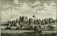 An illustration from L'ambassade de la Compagnie orientale des Provinces Unies vers l'empereur de la Chine, ou grand cam de Tartarie, faite par les Srs. Pierre de Goyer, & Jacob de Keyser (1665)