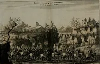 An illustration from L'ambassade de la Compagnie orientale des Provinces Unies vers l'empereur de la Chine, ou grand cam de Tartarie, faite par les Srs. Pierre de Goyer, & Jacob de Keyser (1665)