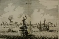 An illustration from L'ambassade de la Compagnie orientale des Provinces Unies vers l'empereur de la Chine, ou grand cam de Tartarie, faite par les Srs. Pierre de Goyer, & Jacob de Keyser (1665)