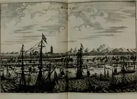 An illustration from L'ambassade de la Compagnie orientale des Provinces Unies vers l'empereur de la Chine, ou grand cam de Tartarie, faite par les Srs. Pierre de Goyer, & Jacob de Keyser (1665)