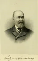 An illustration from Lamb's textile industry of the United States, embracing biographical sketches of prominment men and a historical résumé of the progress of textile manufacture from the earliest records to the present time; (1911)