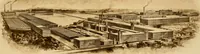 An illustration from Lamb's textile industry of the United States, embracing biographical sketches of prominment men and a historical résumé of the progress of textile manufacture from the earliest records to the present time; (1911)
