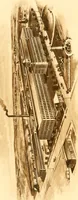 An illustration from Lamb's textile industry of the United States, embracing biographical sketches of prominment men and a historical résumé of the progress of textile manufacture from the earliest records to the present time; (1916)
