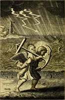 An illustration from L'ame amante de son Dieu, representée dans les emblémes de Hermannus Hugo sur ses pieux desirs: & dans ceux d'Othon Vaenius sur l'amour divin (1717)