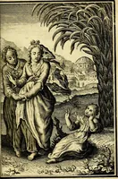Picture 33 of 105 from L'ame amante de son Dieu, representée dans les emblémes de Hermannus Hugo sur ses pieux desirs: & dans ceux d'Othon Vaenius sur l'amour divin (1717), leaf 128