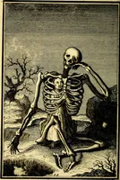 An illustration from L'ame amante de son Dieu, representée dans les emblémes de Hermannus Hugo sur ses pieux desirs: & dans ceux d'Othon Vaenius sur l'amour divin (1717)
