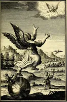 An illustration from L'ame amante de son Dieu, representée dans les emblémes de Hermannus Hugo sur ses pieux desirs: & dans ceux d'Othon Vaenius sur l'amour divin (1717)