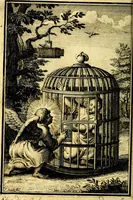 Picture 42 of 105 from L'ame amante de son Dieu, representée dans les emblémes de Hermannus Hugo sur ses pieux desirs: & dans ceux d'Othon Vaenius sur l'amour divin (1717), leaf 155
