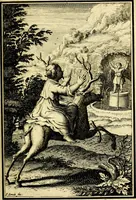 An illustration from L'ame amante de son Dieu, representée dans les emblémes de Hermannus Hugo sur ses pieux desirs: & dans ceux d'Othon Vaenius sur l'amour divin (1717)