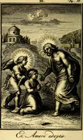 Picture 51 of 105 from L'ame amante de son Dieu, representée dans les emblémes de Hermannus Hugo sur ses pieux desirs: & dans ceux d'Othon Vaenius sur l'amour divin (1717), leaf 189