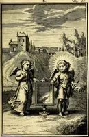 Picture 58 of 105 from L'ame amante de son Dieu, representée dans les emblémes de Hermannus Hugo sur ses pieux desirs: & dans ceux d'Othon Vaenius sur l'amour divin (1717), leaf 210