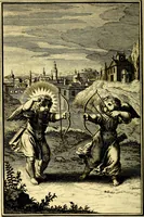 Picture 61 of 105 from L'ame amante de son Dieu, representée dans les emblémes de Hermannus Hugo sur ses pieux desirs: & dans ceux d'Othon Vaenius sur l'amour divin (1717), leaf 219