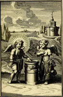 Picture 62 of 105 from L'ame amante de son Dieu, representée dans les emblémes de Hermannus Hugo sur ses pieux desirs: & dans ceux d'Othon Vaenius sur l'amour divin (1717), leaf 222