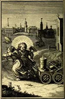Picture 63 of 105 from L'ame amante de son Dieu, representée dans les emblémes de Hermannus Hugo sur ses pieux desirs: & dans ceux d'Othon Vaenius sur l'amour divin (1717), leaf 225