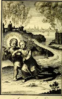 An illustration from L'ame amante de son Dieu, representée dans les emblémes de Hermannus Hugo sur ses pieux desirs: & dans ceux d'Othon Vaenius sur l'amour divin (1717)