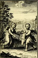 Picture 73 of 105 from L'ame amante de son Dieu, representée dans les emblémes de Hermannus Hugo sur ses pieux desirs: & dans ceux d'Othon Vaenius sur l'amour divin (1717), leaf 258