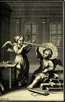 Picture 79 of 105 from L'ame amante de son Dieu, representée dans les emblémes de Hermannus Hugo sur ses pieux desirs: & dans ceux d'Othon Vaenius sur l'amour divin (1717), leaf 276