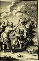 An illustration from L'ame amante de son Dieu, representée dans les emblémes de Hermannus Hugo sur ses pieux desirs: & dans ceux d'Othon Vaenius sur l'amour divin (1717)