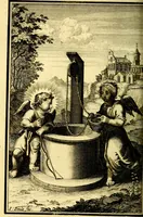An illustration from L'ame amante de son Dieu, representée dans les emblémes de Hermannus Hugo sur ses pieux desirs: & dans ceux d'Othon Vaenius sur l'amour divin (1717)