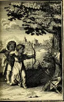 An illustration from L'ame amante de son Dieu, representée dans les emblémes de Hermannus Hugo sur ses pieux desirs: & dans ceux d'Othon Vaenius sur l'amour divin (1717)