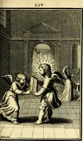 Picture 100 of 105 from L'ame amante de son Dieu, representée dans les emblémes de Hermannus Hugo sur ses pieux desirs: & dans ceux d'Othon Vaenius sur l'amour divin (1717), leaf 342
