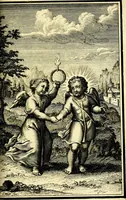 An illustration from L'ame amante de son Dieu, representée dans les emblémes de Hermannus Hugo sur ses pieux desirs: & dans ceux d'Othon Vaenius sur l'amour divin (1717)